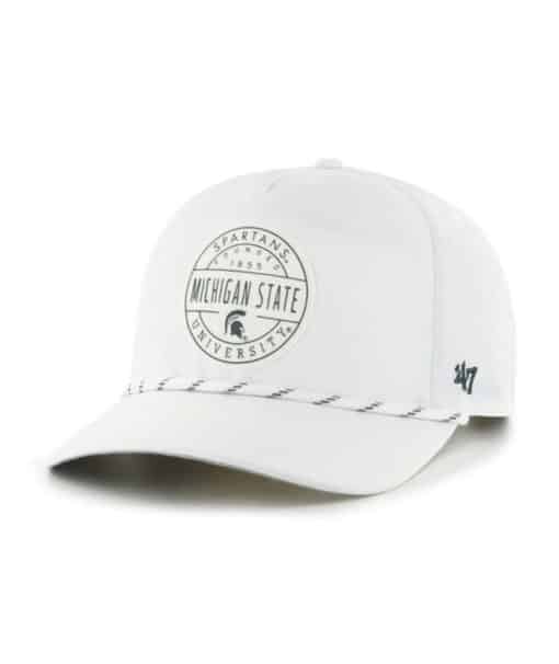 Michigan State Spartans 47 Brand White Suburbia Snapback Hat