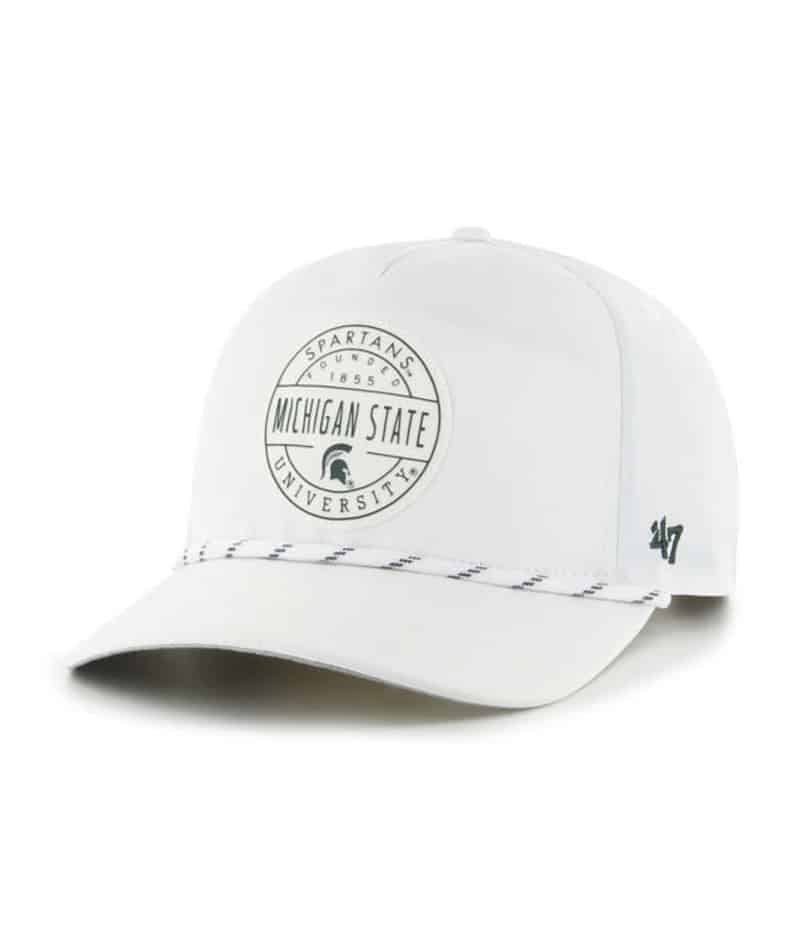 Michigan State Spartans 47 Brand White Suburbia Snapback Hat - Detroit ...