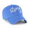 Detroit Lions Women's 47 Brand Blue Raz Millie Clean Up Adjustable Hat