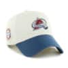 Colorado Avalanche 47 Brand Vintage Bone Clean Up Adjustable Hat