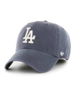 Los Angeles Dodgers 47 Brand Vintage Navy Franchise Fitted Hat