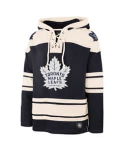 Toronto Maple Leafs Men's 47 Brand Navy Pullover Jersey Hoodie