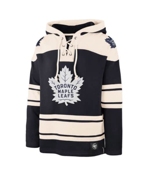 Toronto Maple Leafs Men's 47 Brand Navy Pullover Jersey Hoodie