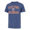 New York Islanders Men's 47 Brand Cadet Blue Arch Franklin T-Shirt Tee