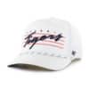 Detroit Tigers 47 Brand White Downburst Hitch Snapback Hat