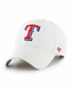 Texas Rangers 47 Brand White MVP Adjustable Hat