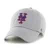 New York Mets 47 Brand Storm Gray Clean Up Adjustable Hat