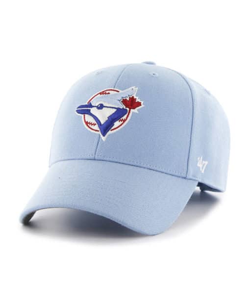 Toronto Blue Jays 47 Brand Cooperstown Columbia MVP Adjustable Hat