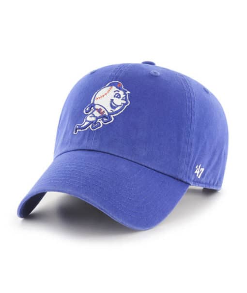 New York Mets 47 Brand Batting Practice Royal Blue Clean Up Adjustable Hat