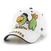 Pittsburgh Pirates KIDS 47 Brand White Beast MVP Adjustable Hat