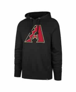 Arizona Diamondbacks Men's 47 Brand Black Headline Pullover Hoodie