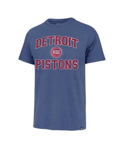 Detroit Pistons Men's 47 Brand Cadet Blue Arch Franklin T-Shirt Tee