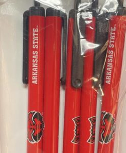 Arkansas State Red Wolves Gear 5 Pack Click Pens