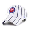 Chicago Cubs 47 Brand White Bird Cage MVP Adjustable Hat