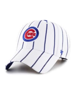 Chicago Cubs 47 Brand White Bird Cage MVP Adjustable Hat