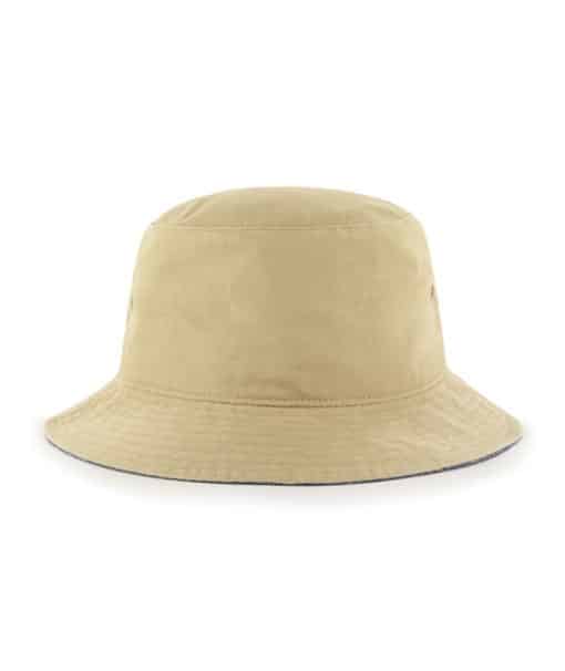 Detroit Tigers 47 Brand Khaki Chambray Ballpark Bucket Hat - Image 3