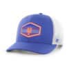 New York Mets 47 Brand Blue Burgess Trucker White Mesh Snapback Hat