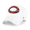 Cincinnati Reds Women's 47 Brand Sparkle White Clean Up Adjustable Hat