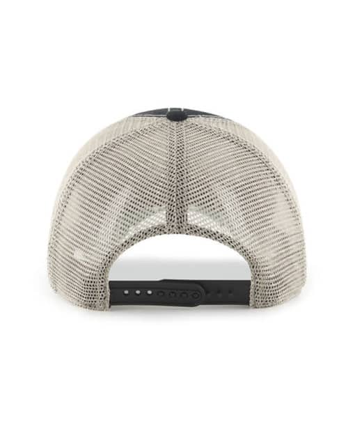 Arizona Diamondbacks 47 Brand Trawler Black Clean Up Khaki Mesh Snapback Hat - Image 2
