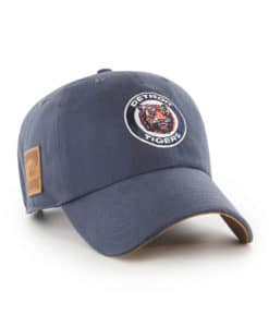 Detroit Tigers 47 Brand Cooperstown Vintage Navy Clean Up Adjustable Hat