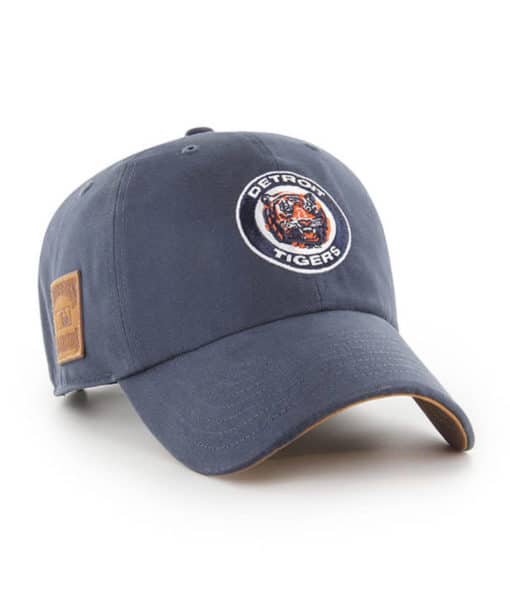 Detroit Tigers 47 Brand Cooperstown Vintage Navy Clean Up Adjustable Hat