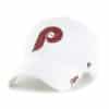 Philadelphia Phillies Women's 47 Brand Sparkle White Clean Up Adjustable Hat