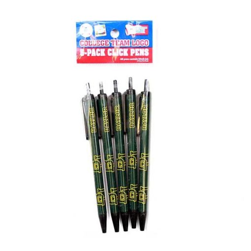 Baylor Bears 5 Pack Click Pens