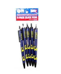 ETSU Buccaneers 5 Pack Click Pens