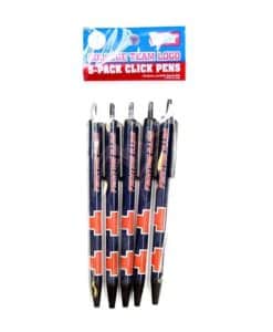 Illinois Fighting Illini 5 Pack Click Pens