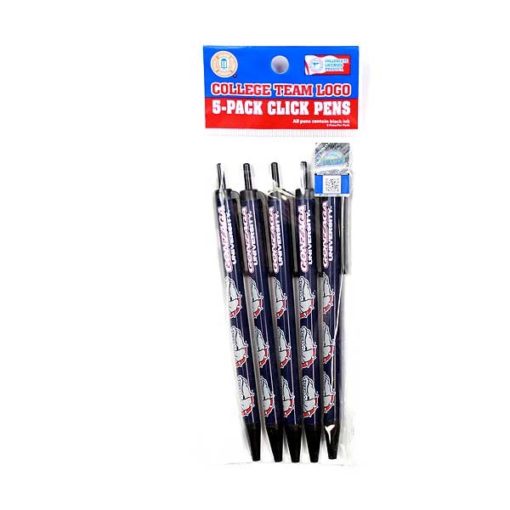 Gonzaga Bulldogs 5 Pack Click Pens