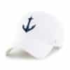 Seattle Kraken 47 Brand Anchor White Clean Up Adjustable Hat