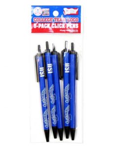 Indiana State Sycamores 5 Pack Click Pens