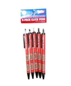 Louisiana Ragin Cajuns 5 Pack Click Pens