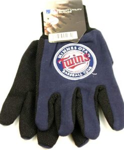 Minnesota Twins Navy Adult Two Tone Gloves