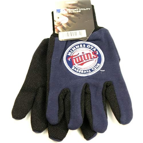 Minnesota Twins Navy Adult Two Tone Gloves