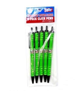 North Dakota Fighting Hawks 5 Pack Click Pens