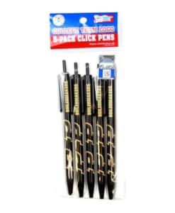 Purdue Boilermakers 5 Pack Click Pens