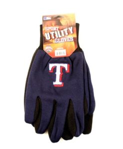 Texas Rangers Navy Adult Two Tone Gloves