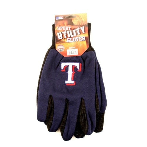 Texas Rangers Navy Adult Two Tone Gloves