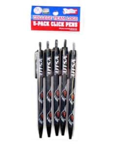 UTSA Texas San Antonio Roadrunners 5 Pack Click Pens