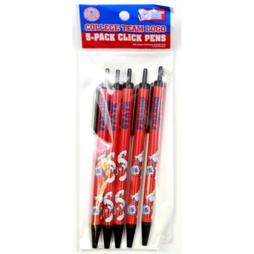 Fresno State Bulldogs 5 Pack Click Pens