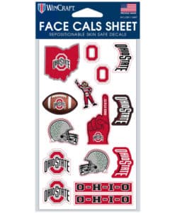 Ohio State Buckeyes Face Cals 4" x 7"