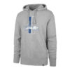 Detroit Lions Men's 47 Brand Vintage Slate Gray Headline Pullover Hoodie