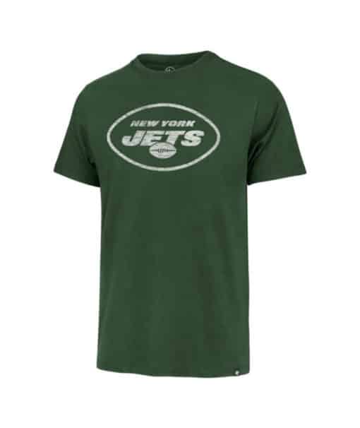 New York Jets Men's 47 Brand Elm Green Franklin T-Shirt Tee