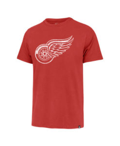 Detroit Red Wings Men's 47 Brand Red Franklin T-Shirt Tee