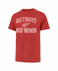 Detroit Red Wings Men's 47 Brand Red Arch Franklin T-Shirt Tee