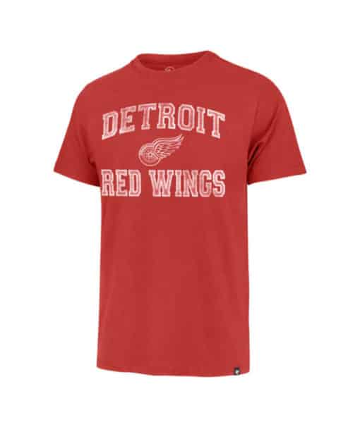 Detroit Red Wings Men's 47 Brand Red Arch Franklin T-Shirt Tee