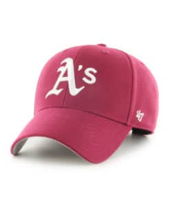 Oakland Athletics 47 Brand Cardinal MVP Adjustable Hat
