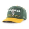 Oakland Athletics 47 Brand Green Yellow Super Hitch Snapback Hat