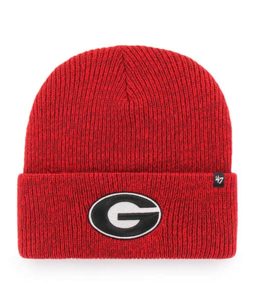 Georgia Bulldogs 47 Brand Red Brain Freeze Cuff Knit Hat